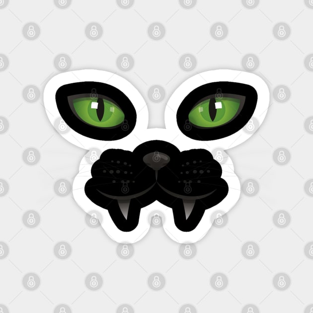 black Cat Sticker by mutarek